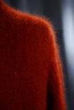 Woman's Angora Shrug cardigan sweater by Victoria Secrets, soft open-front cropped design