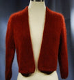 Woman's Angora Shrug by Moda International for Victoria Secrets soft open-front cropped cardigan sweater
