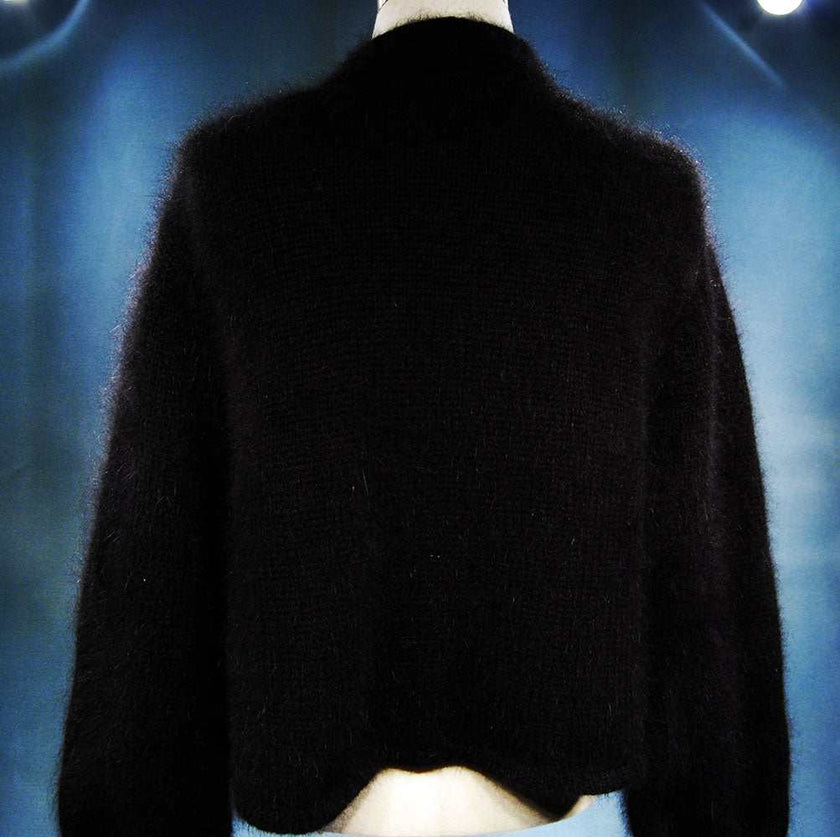 Woman's Angora Shrug cardigan sweater by Moda International for Victoria Secrets