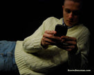 Men's classic ivory Izod Lacoste cable-knit tennis sweater with crocodile logo