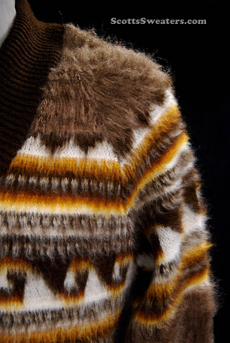 Alpaka-Pullover mit V-Ausschnitt für Herren
