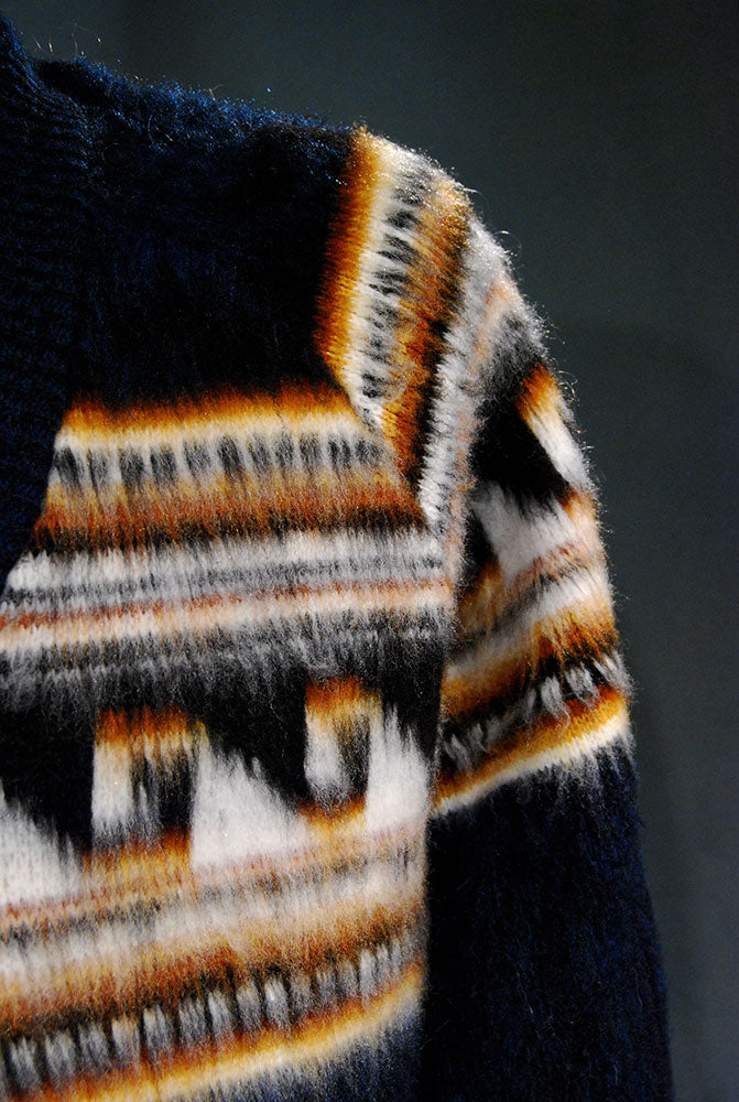 Alpaka-Pullover mit V-Ausschnitt für Herren