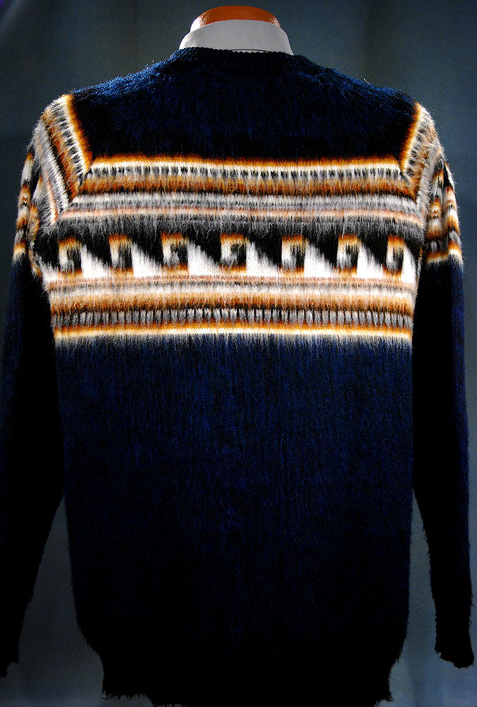 Alpaka-Pullover mit V-Ausschnitt für Herren