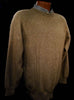 Men's medium possum sweater in soft brown crewneck made from New Zealand possum fur yarn