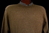 Medium men's possum sweater crewneck made from New Zealand possum fur yarn by Lothlorian