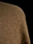 Men's medium possum sweater crewneck made from soft New Zealand possum fur yarn by Lothlorian