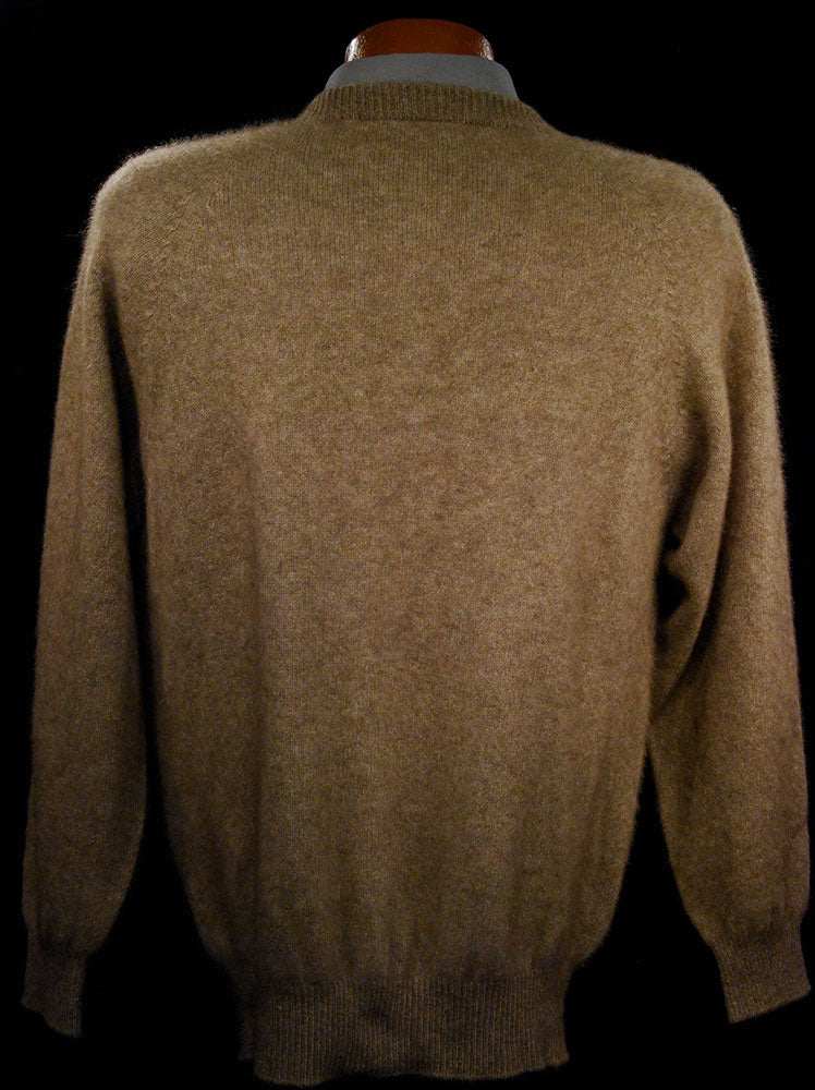 Men's possum sweater crewneck made from New Zealand possum fur yarn by Lothlorian