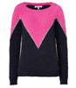Two-tone angora sweater by Juicy Couture, soft pullover design