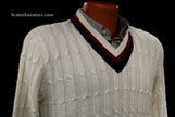 Men's Retro Tennis Sweater