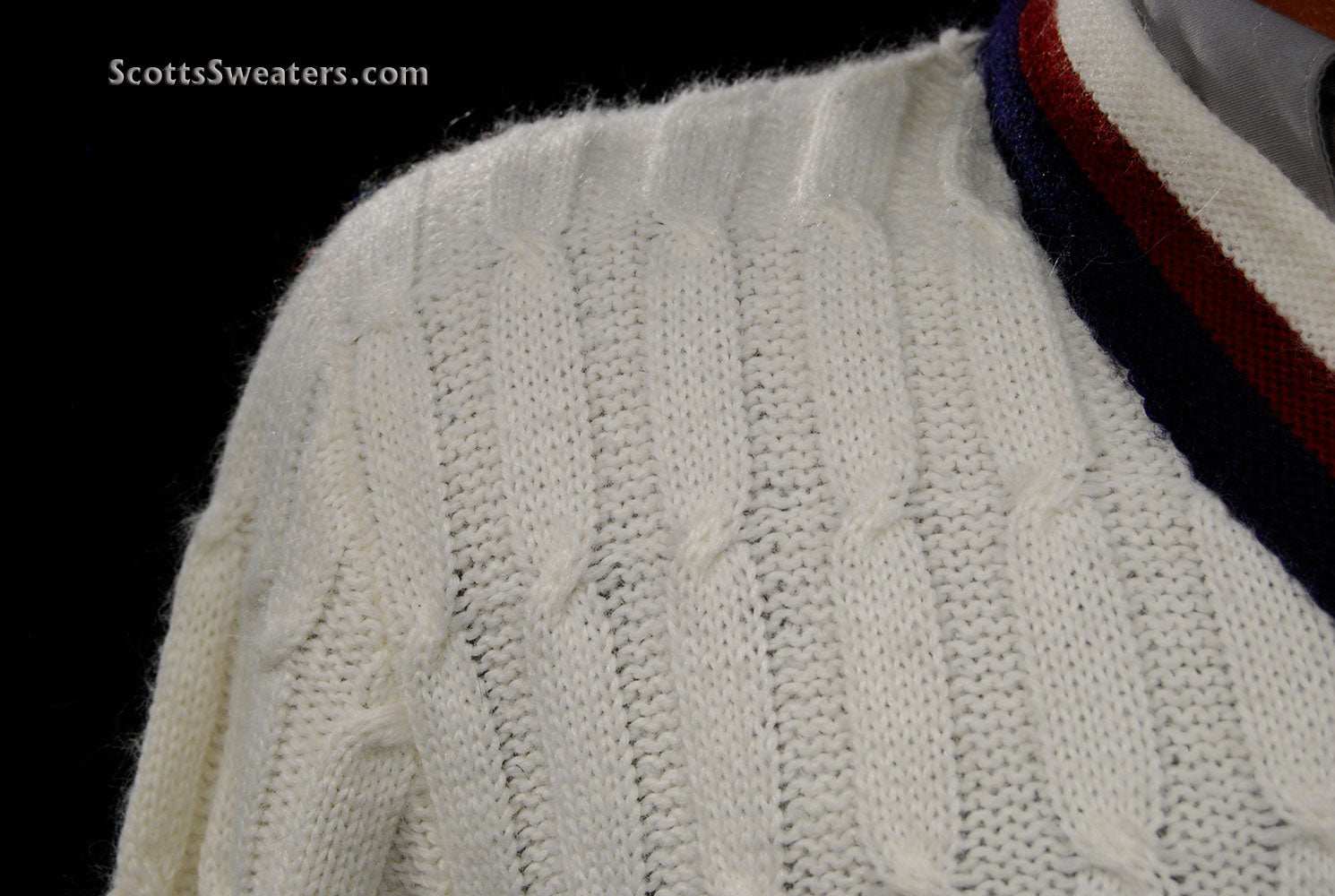 Men's Retro Tennis Sweater