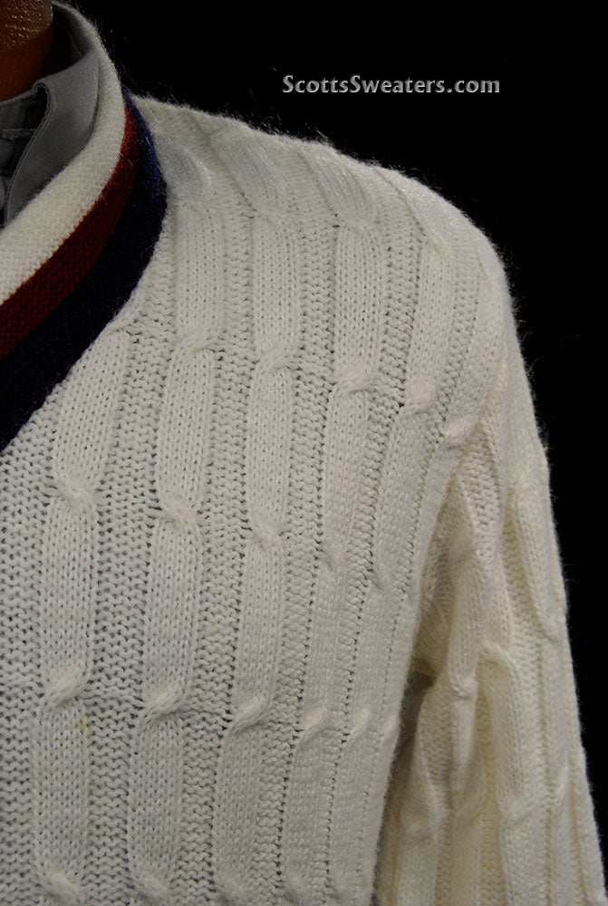 Men's Retro Tennis Sweater