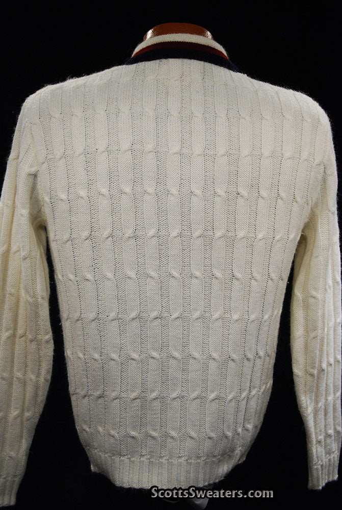 Men's Retro Tennis Sweater
