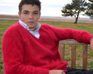 Men's Ultra-Soft Angora V-Neck Sweater