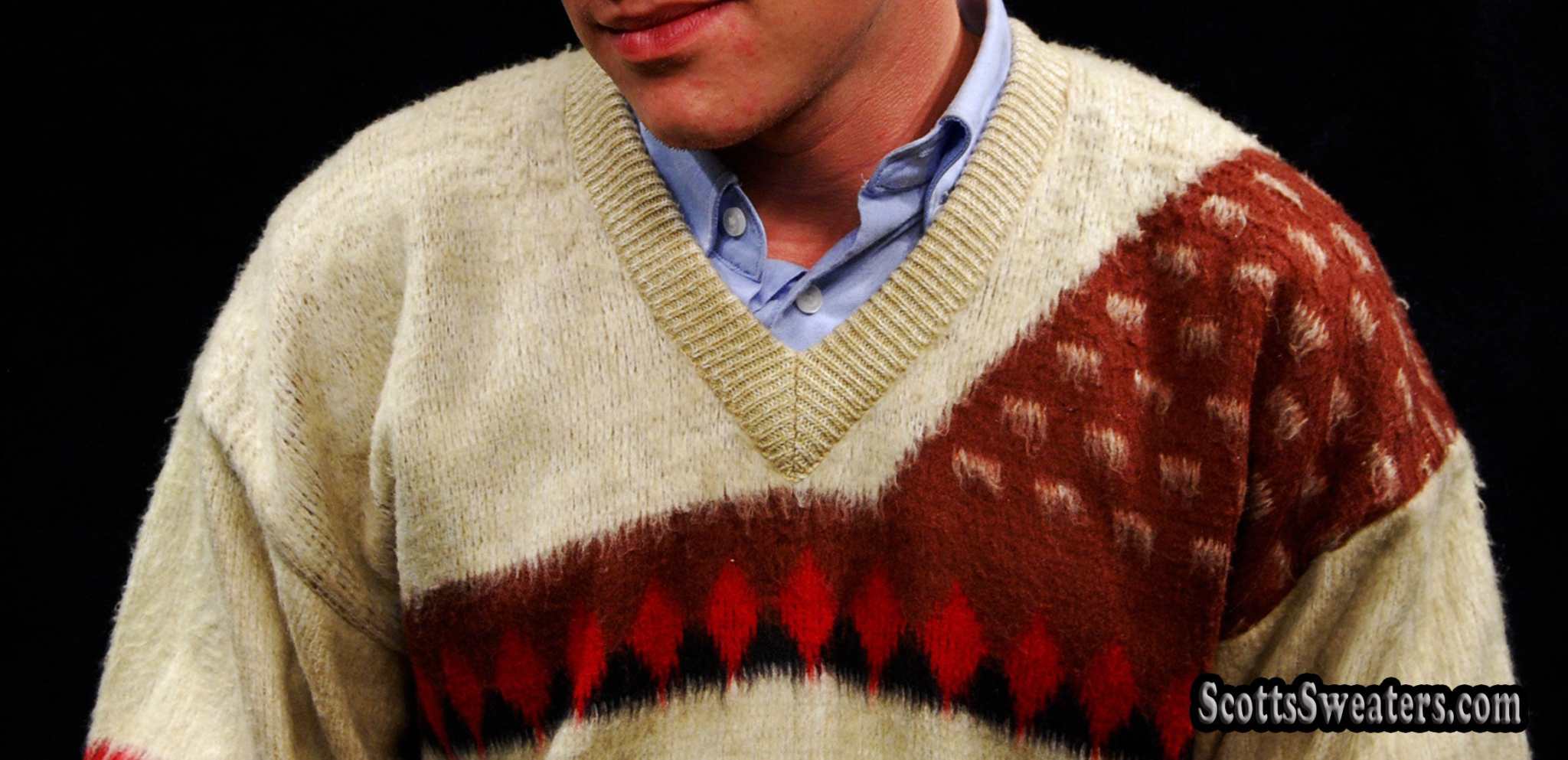 Soft Men's Angora Sweater by Oswal
