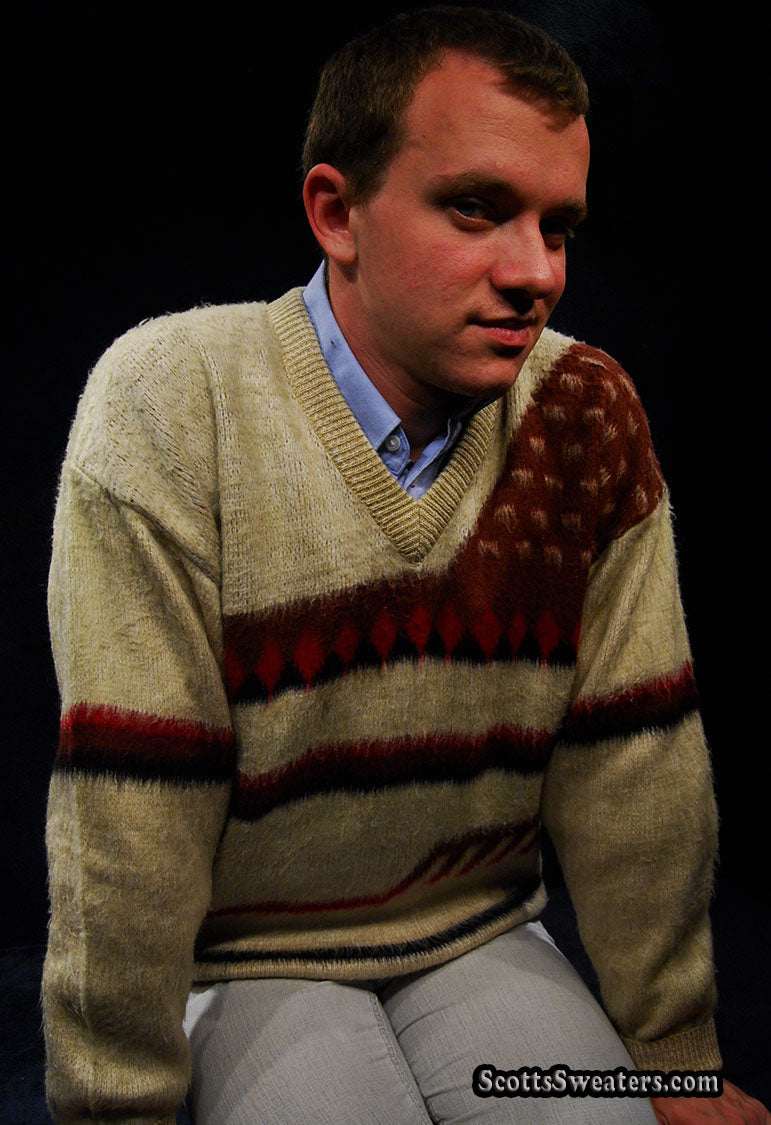 Soft Men's Angora Sweater by Oswal