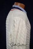 Retro Tennis Sweater Classic by Herman Phillips of London