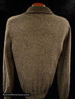 Bonze-brown 100% cashmere polo-neck sweater for men by Fairway & Greene in medium size