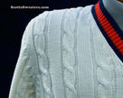 Men's Retro Tennis Sweater by Arthur Ashe Collection