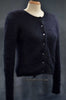 Girl's black angora cardigan sweater by BCBD Max Azria in large size