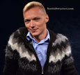 Men's Alpaca Cardigan Hoodie