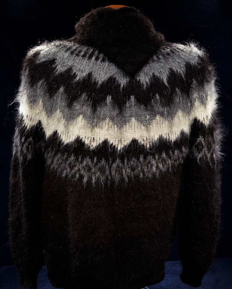 Men's Alpaca Cardigan Hoodie