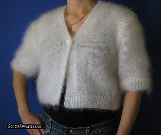 Damen-Shrug aus Mohair