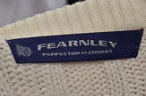 Men's classic UK cricket sweater V-neck pullover in large size pre-owned