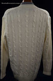 Men's Classic V-neck Cricket Sweater Pullover by Fearnley, size Large/X-Large