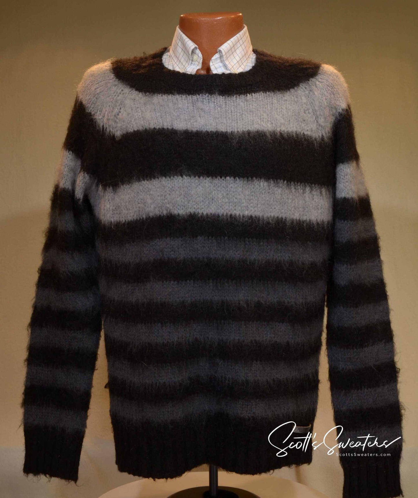 Men's Diesel Sweater Mohair Crewneck