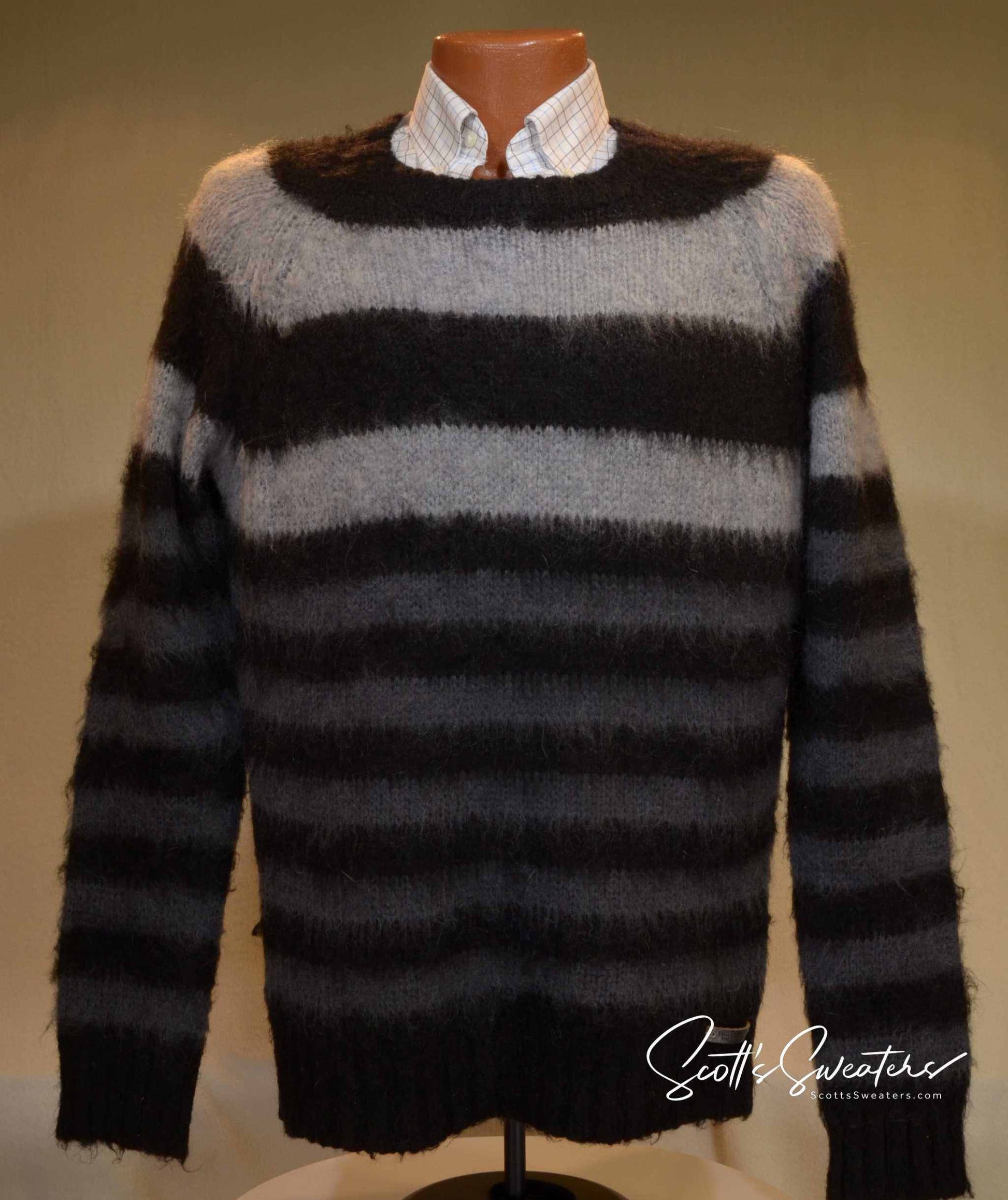 Men's Diesel Sweater Mohair Crewneck