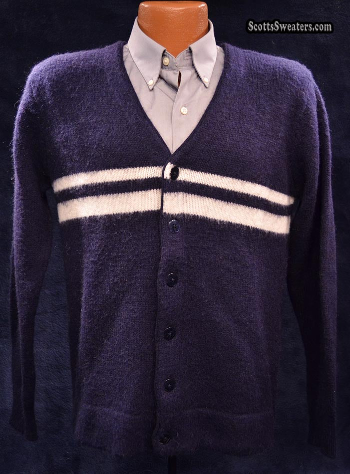 Herren Cardigan Mohair Pullover von Gant Rugger