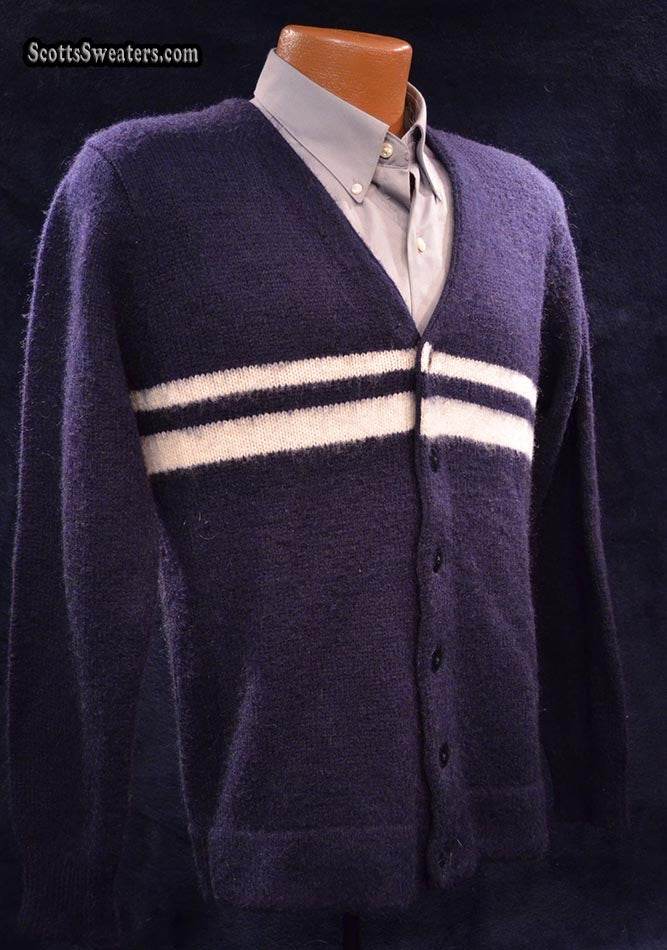 Herren Cardigan Mohair Pullover von Gant Rugger