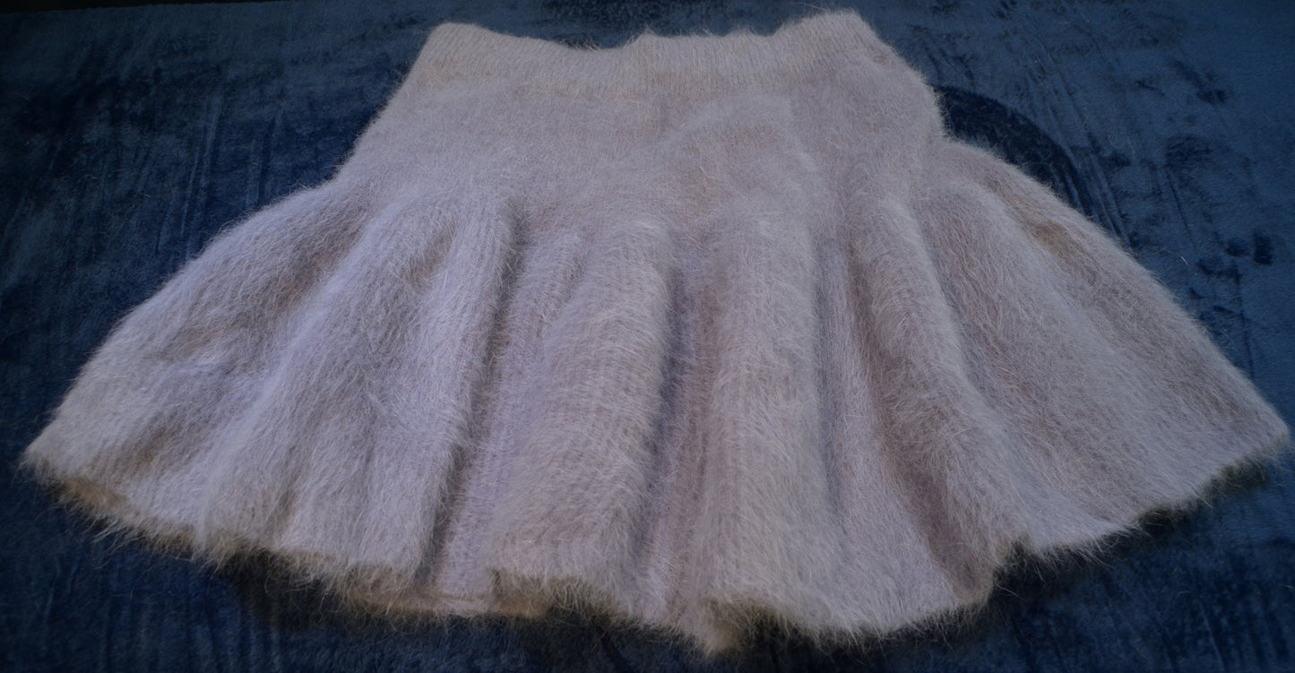 Woman's Short Angora Skirts