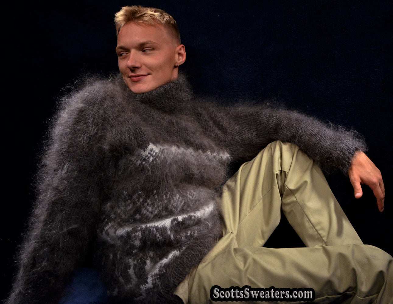 Men's Mohair Sweater