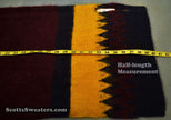 Matching burgundy hat and scarf set for men's mohair crewneck sweater by Erdem x H&M