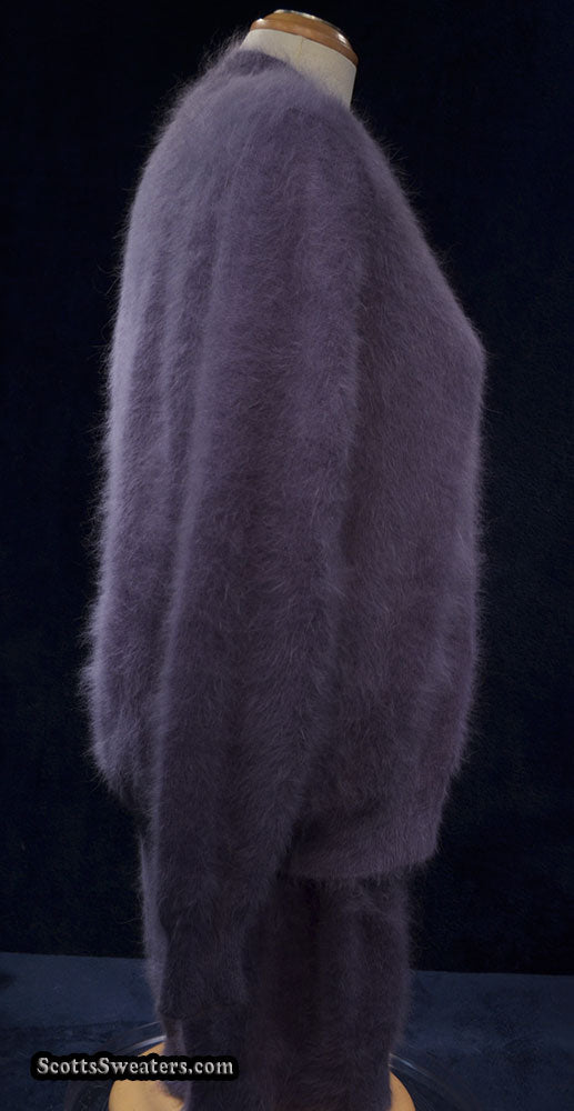 3-teiliger Angora-Cardigan und Röcke für Damen