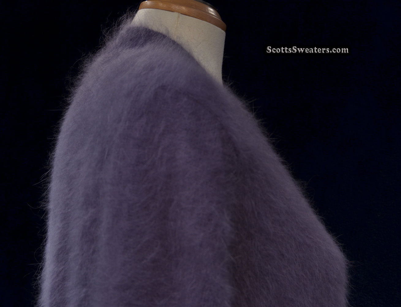 3-teiliger Angora-Cardigan und Röcke für Damen