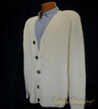 mens cardigan sweater ultra-soft plush