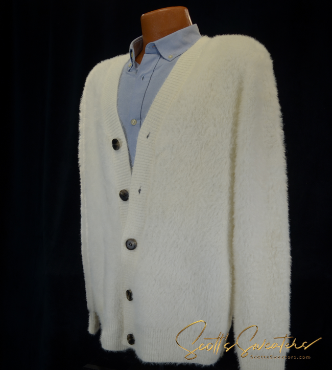 mens cardigan sweater ultra-soft plush