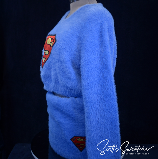 Super Woman Sweater Outfit