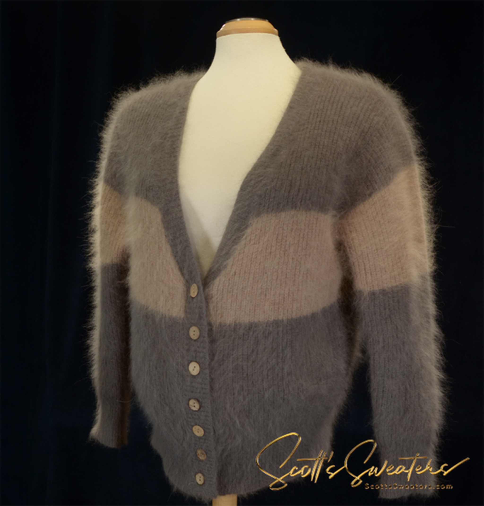 Women's Angora Cardigan