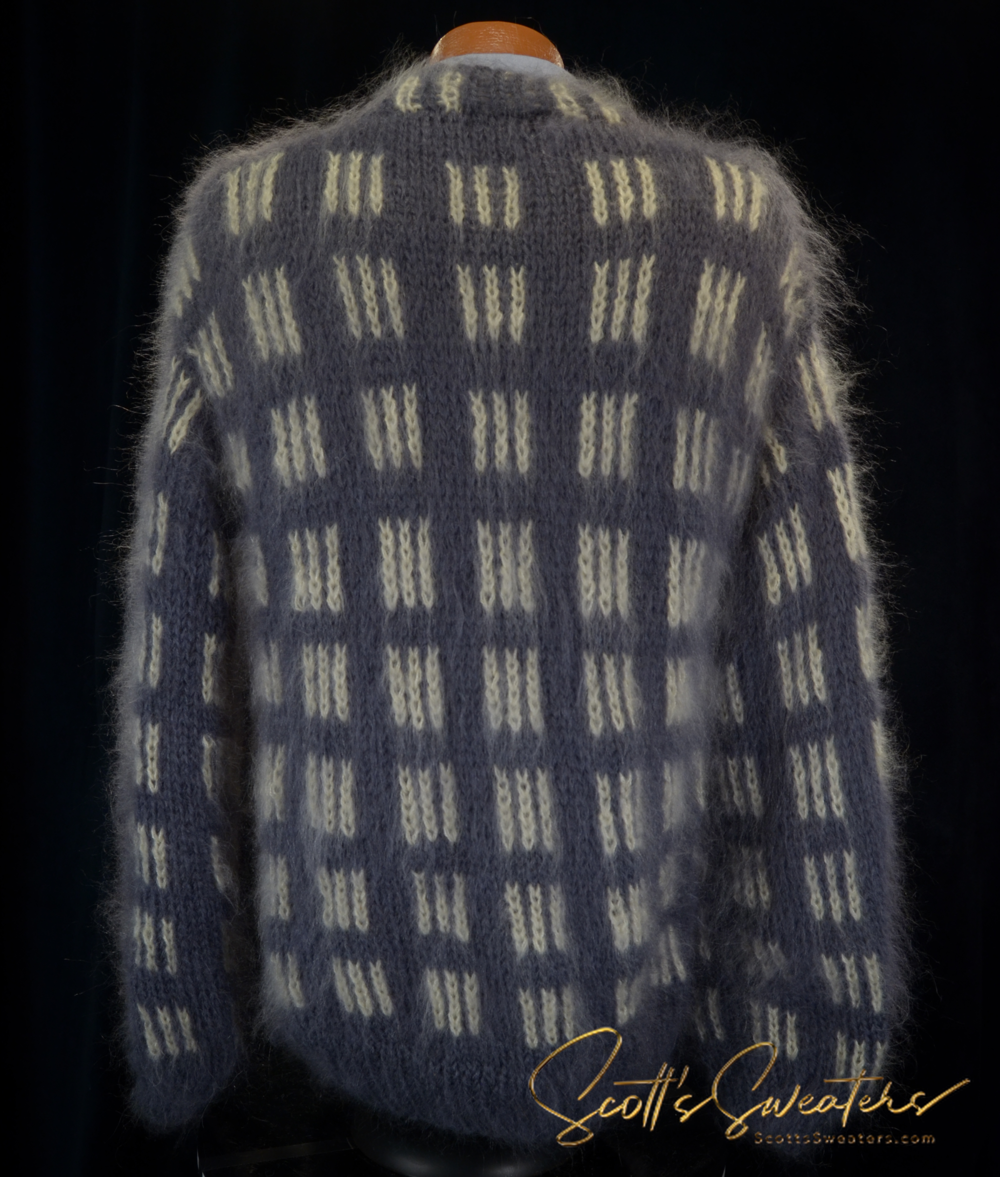 Men's Mohair Crewneck Sweater 