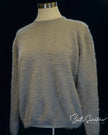 Eyelash Sweaters Women's Fuzzy Plush Sweaters - Very Soft, Lightweight