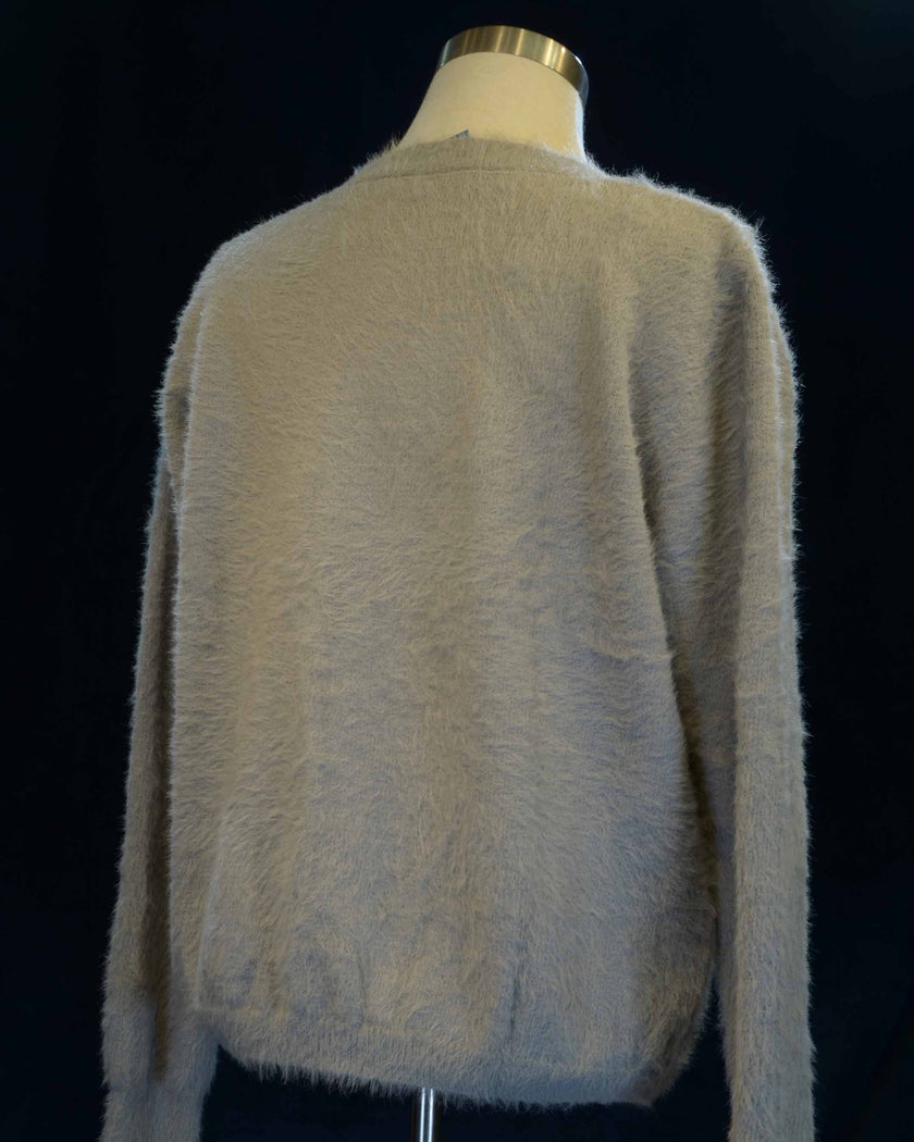 Eyelash Sweaters Women's Fuzzy Plush Sweaters - Very Soft, Lightweight