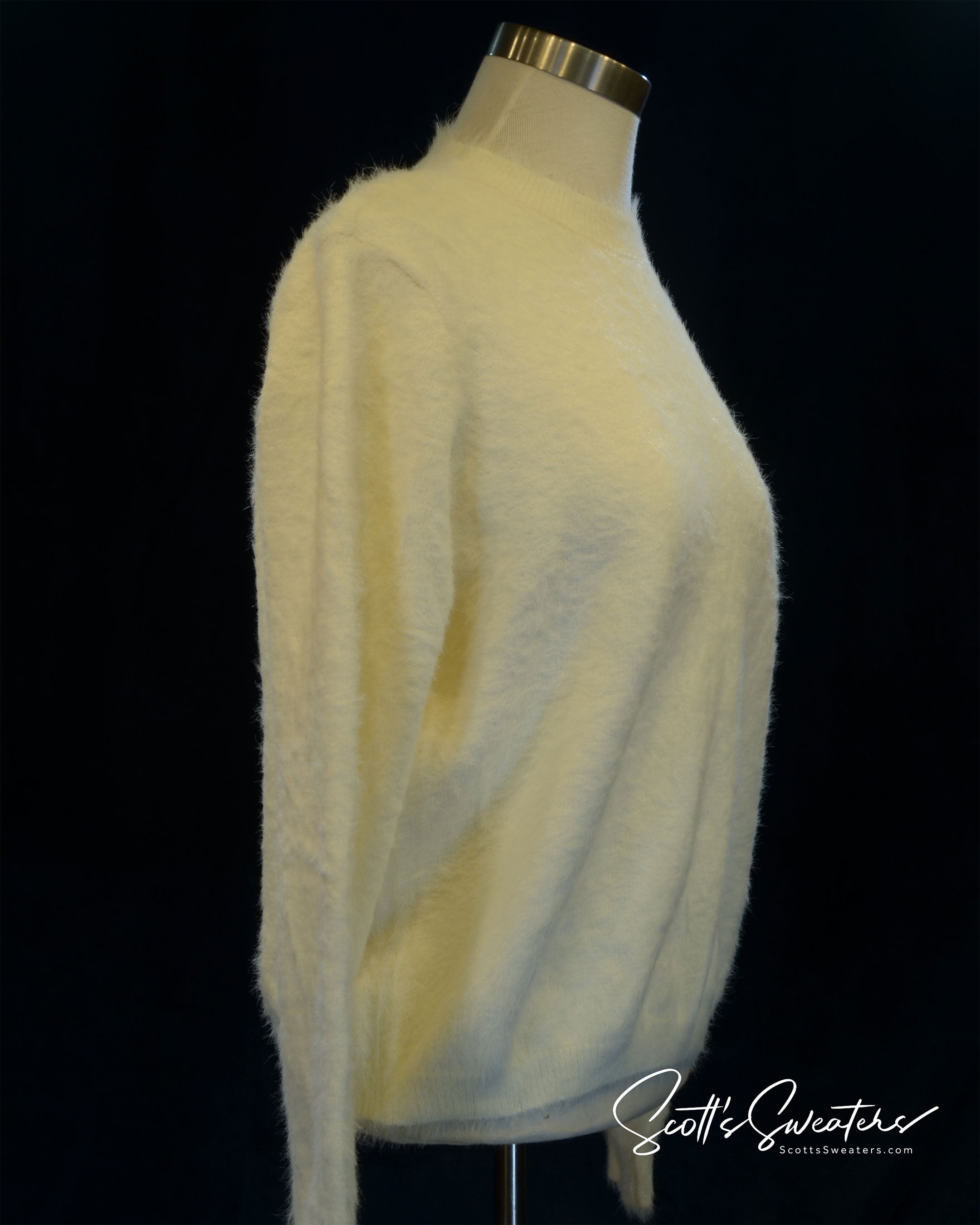 Eyelash Sweaters Women's Fuzzy Plush Sweaters - Very Soft, Lightweight