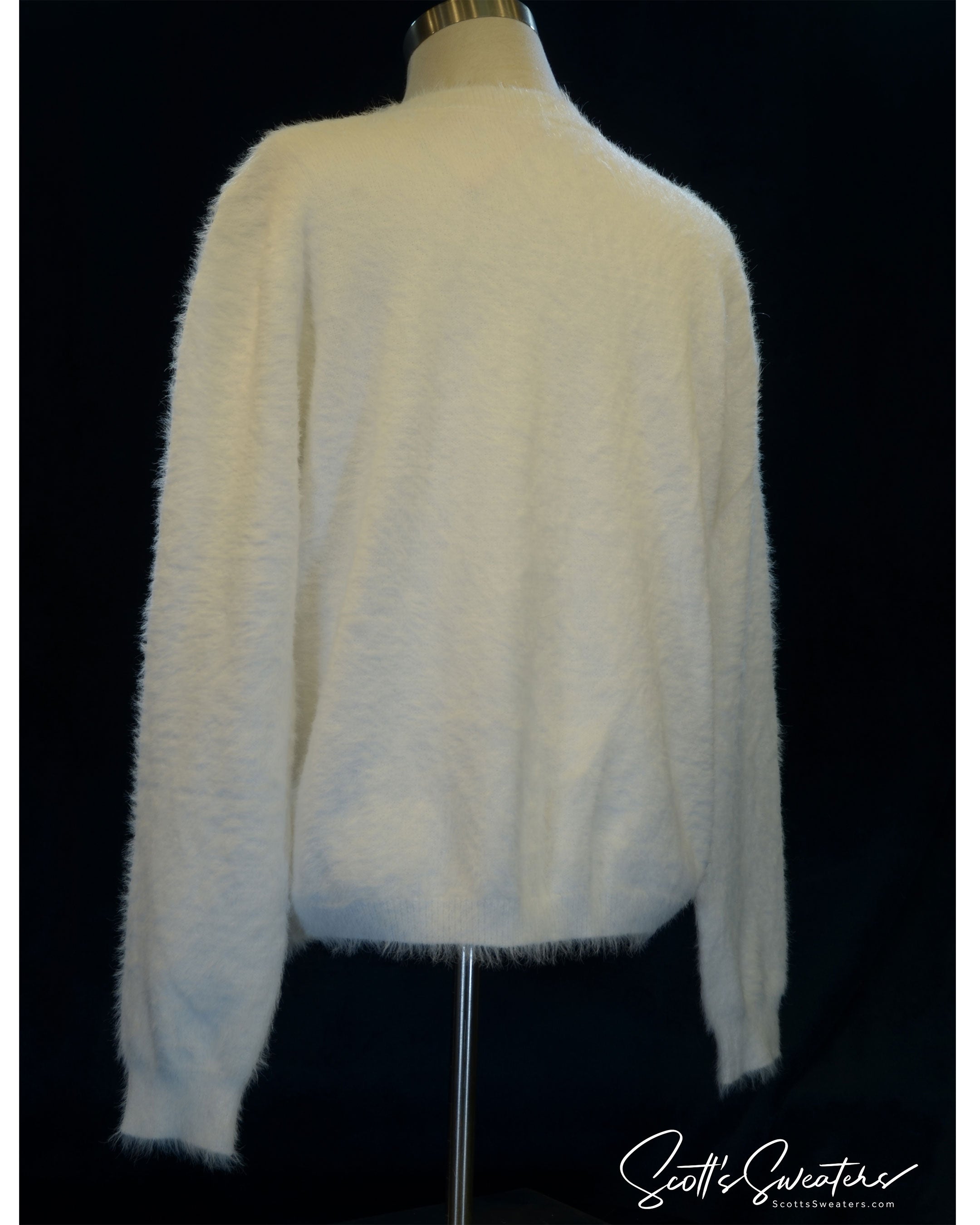 Eyelash Sweaters Women's Fuzzy Plush Sweaters - Very Soft, Lightweight