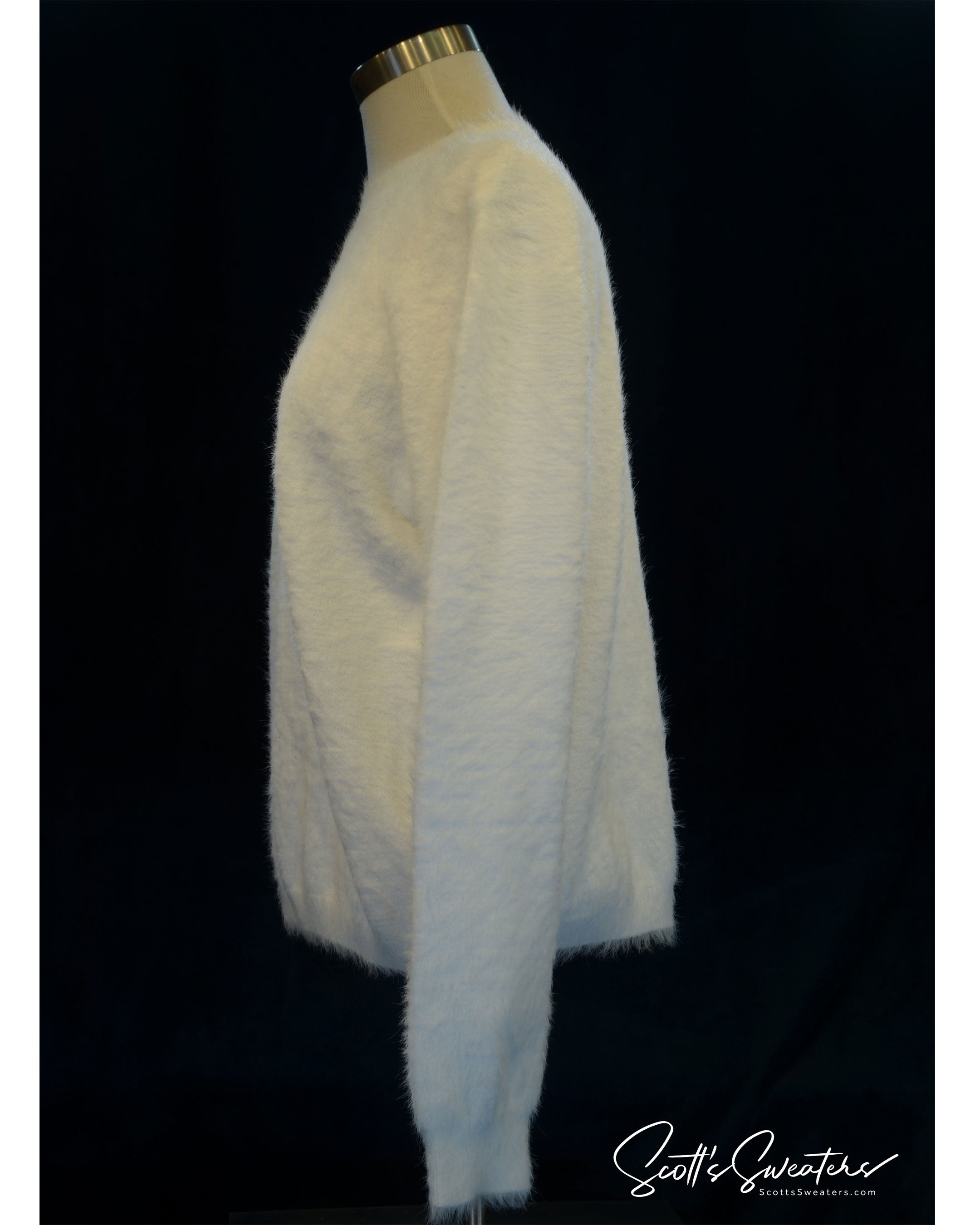 Eyelash Sweaters Women's Fuzzy Plush Sweaters - Very Soft, Lightweight
