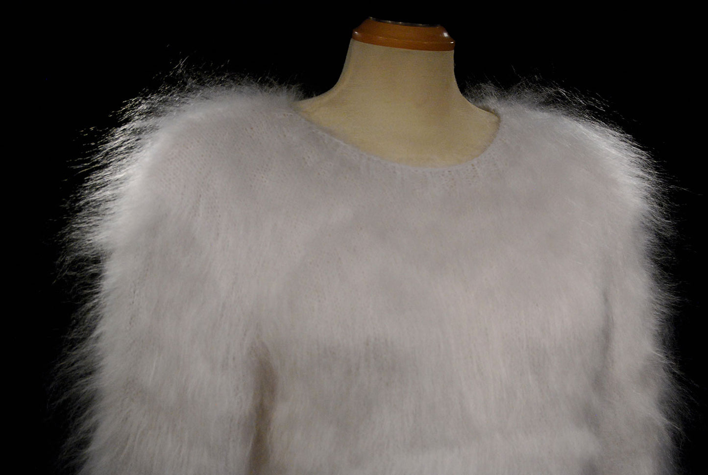 Woman's Hand-Knit Mohair Pullover Sweaters