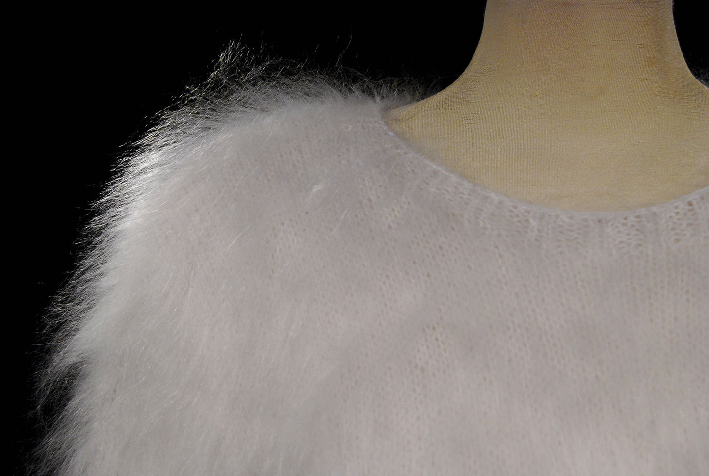 Woman's Hand-Knit Mohair Pullover Sweaters