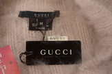 Men's GUCCI shawl-neck angora sweater in luxurious soft fabric